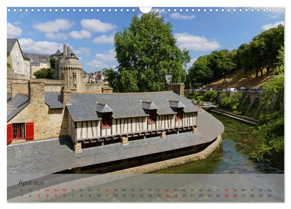 Westliche Bretagne (CALVENDO Wandkalender 2026)