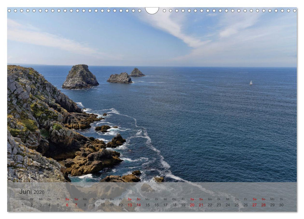 Westliche Bretagne (CALVENDO Wandkalender 2026)