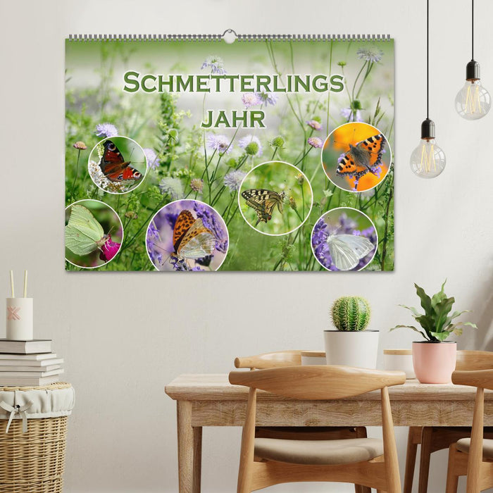 Schmetterlingsjahr (CALVENDO Wandkalender 2026)