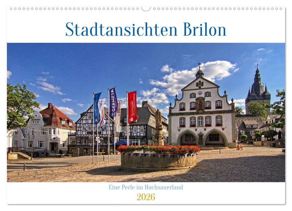 Stadtansichten Brilon (CALVENDO Wandkalender 2026)