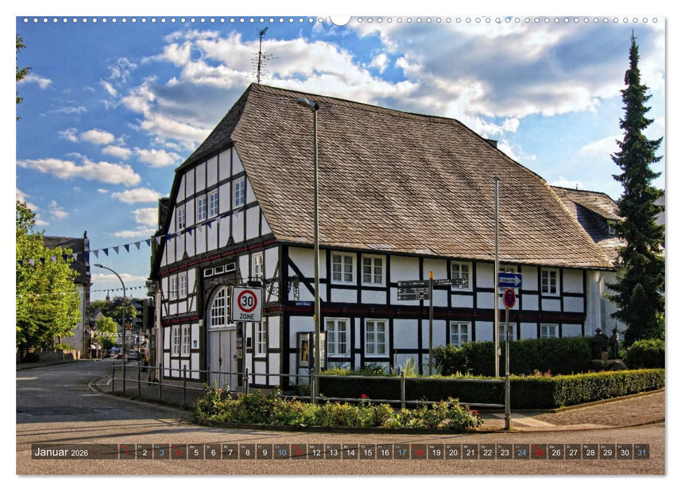 Stadtansichten Brilon (CALVENDO Wandkalender 2026)