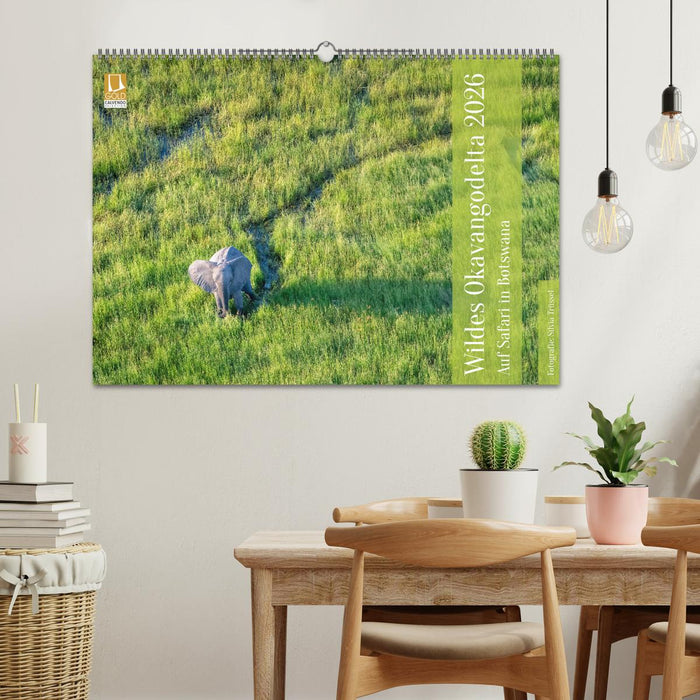 Wildes Okavangodelta (CALVENDO Wandkalender 2026)