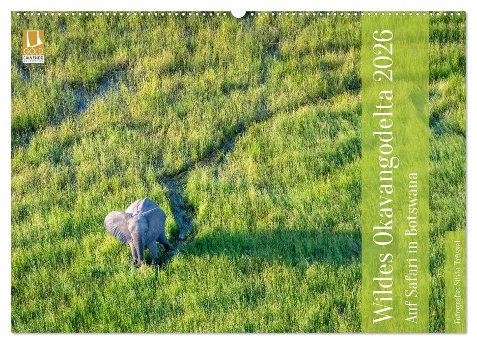 Wildes Okavangodelta (CALVENDO Wandkalender 2026)