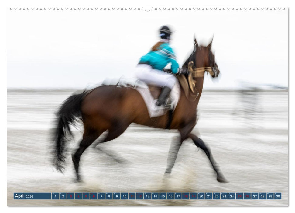 Duhner Wattrennen (CALVENDO Wandkalender 2026)