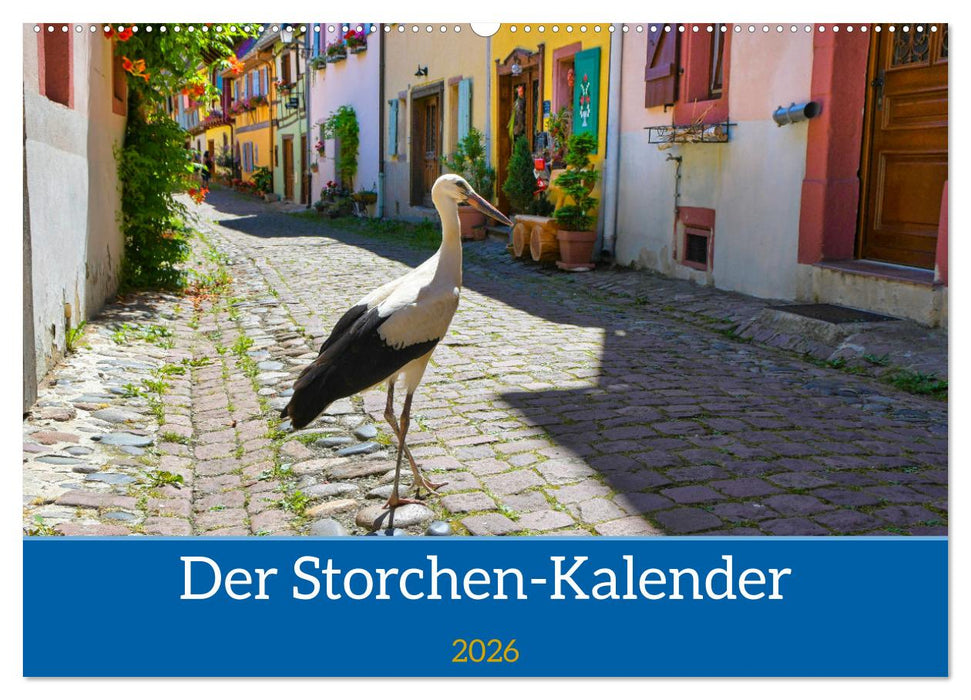 Der Storchenkalender (CALVENDO Wandkalender 2026)