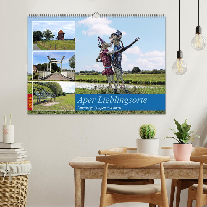 Aper Lieblingsorte (CALVENDO Wandkalender 2026)