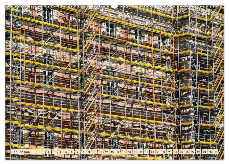 Gerüstbau (CALVENDO Wandkalender 2026)