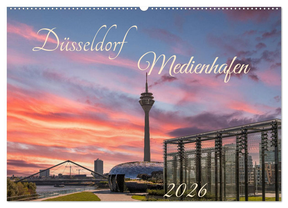 Düsseldorf Medienhafen (CALVENDO Wandkalender 2026)