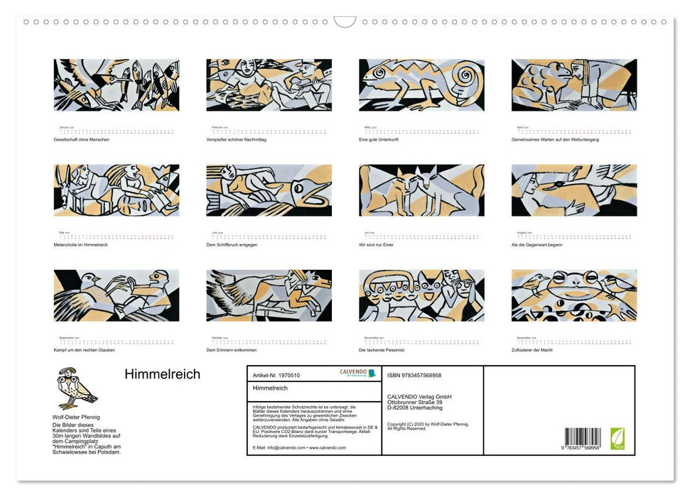 Himmelreich (CALVENDO Wandkalender 2026)