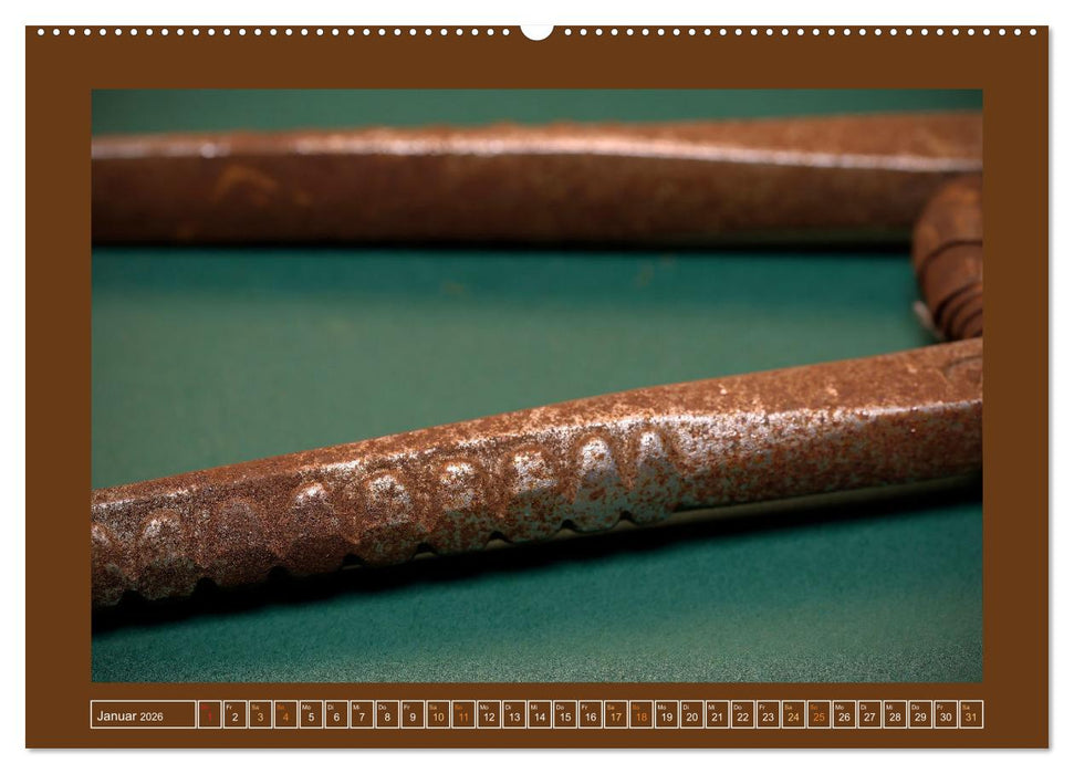 Alt und rostig (CALVENDO Wandkalender 2026)