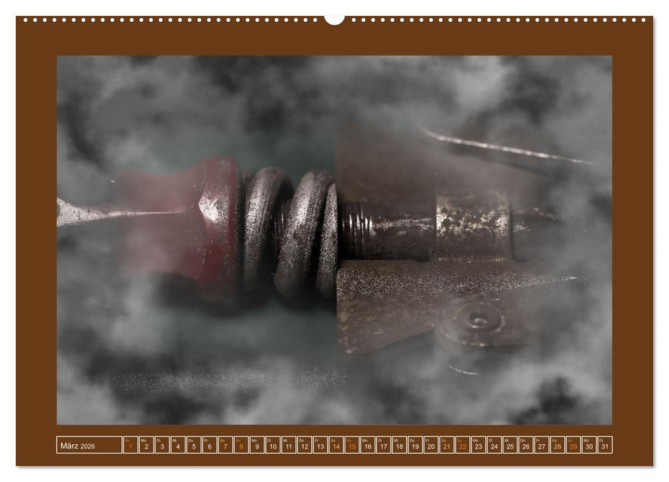 Alt und rostig (CALVENDO Wandkalender 2026)