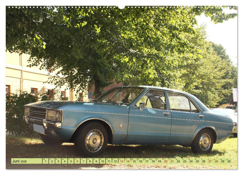 Autoklassiker Ford vom A-Model bis Thunderbird (CALVENDO Wandkalender 2026)