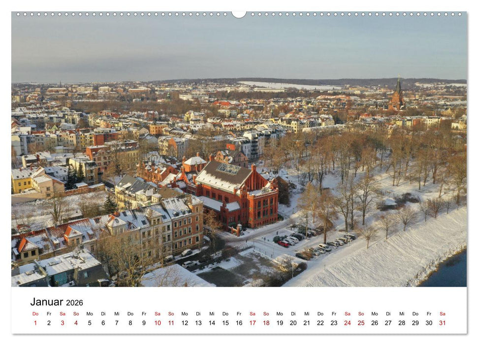Zwickau - Luftaufnahmen (CALVENDO Wandkalender 2026)