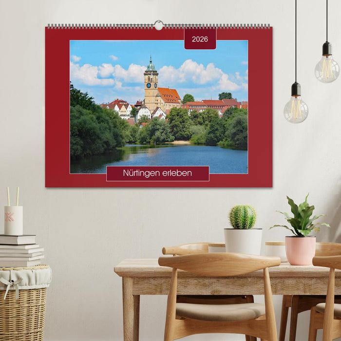 Nürtingen erleben (CALVENDO Wandkalender 2026)