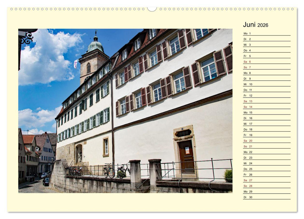 Nürtingen erleben (CALVENDO Wandkalender 2026)