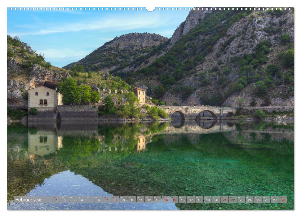 Abruzzen - Die wilde Mitte Italiens (CALVENDO Wandkalender 2026)