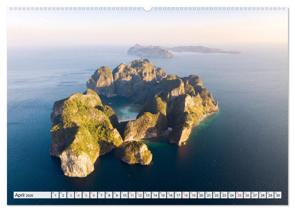 Thailand - Postkarten aus dem Land des Lächelns (CALVENDO Premium Wandkalender 2026)