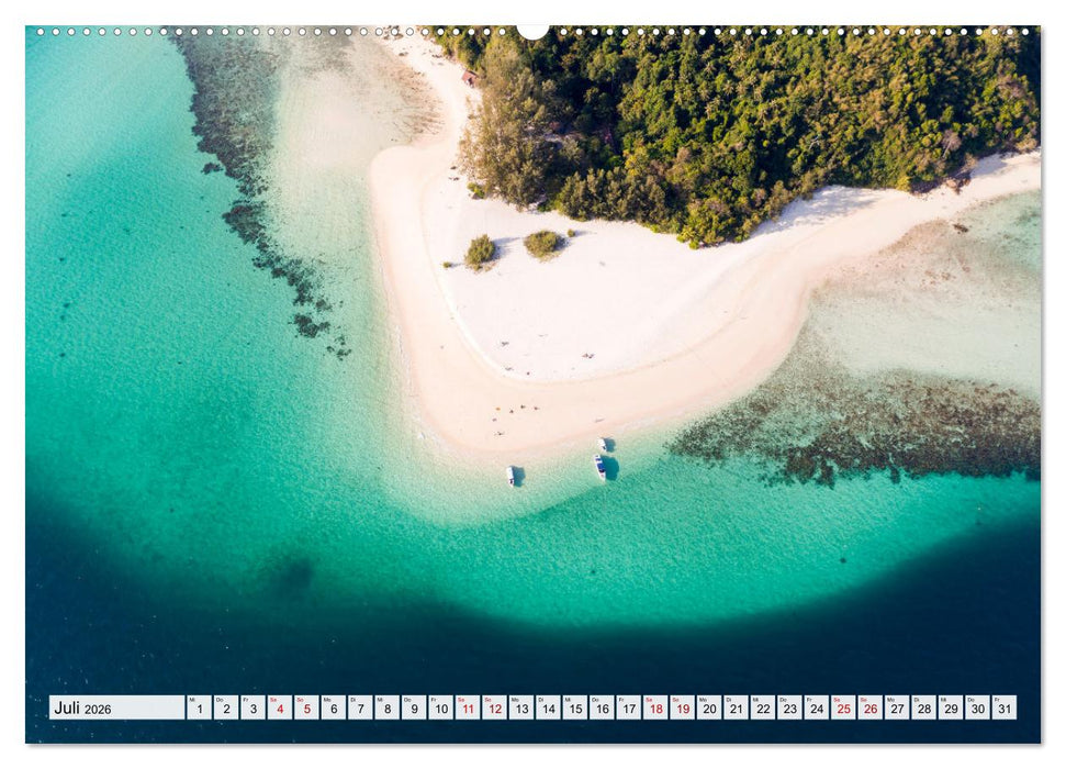 Thailand - Postkarten aus dem Land des Lächelns (CALVENDO Premium Wandkalender 2026)