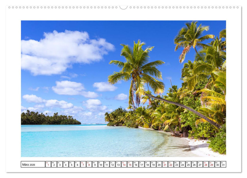 Traumstrände - Naturparadiese aus aller Welt (CALVENDO Wandkalender 2026)