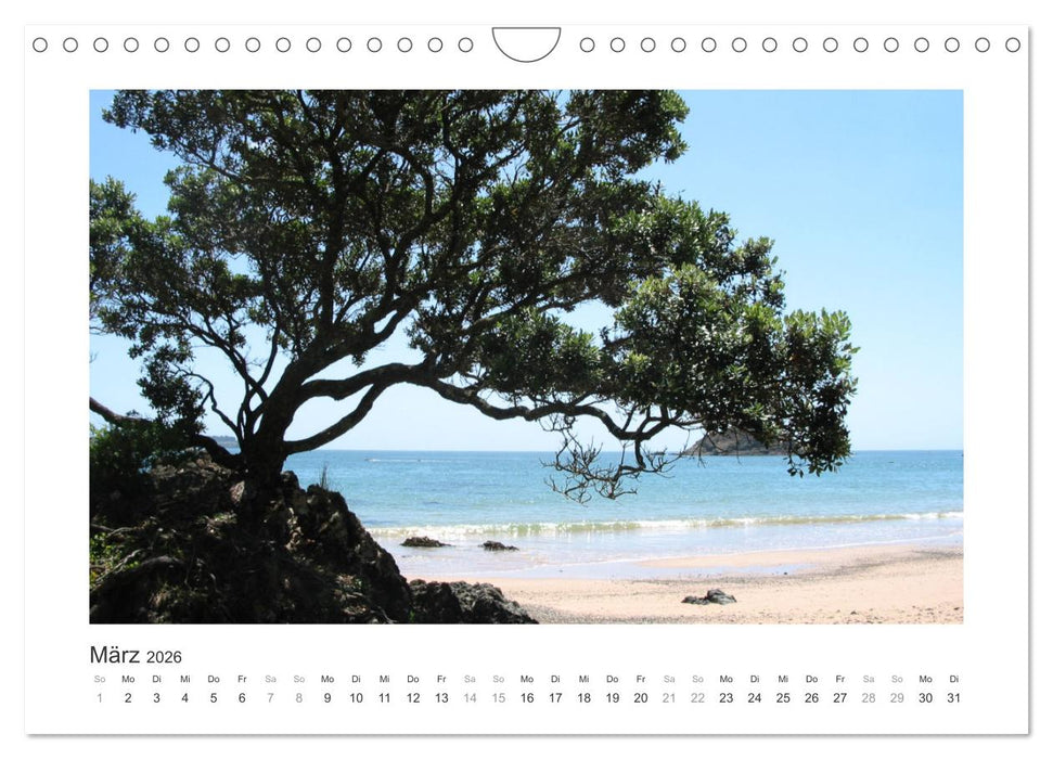 Traumziel Neuseelands Nordinsel 2026 (CALVENDO Wandkalender 2026)