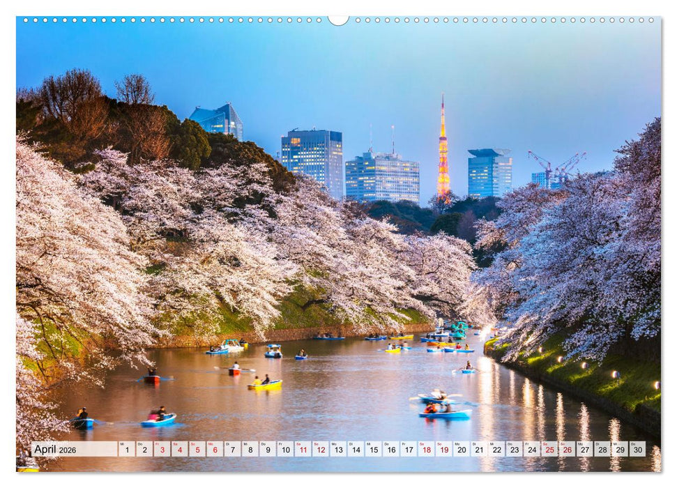 Japan - Traditionen und Modernität (CALVENDO Wandkalender 2026)