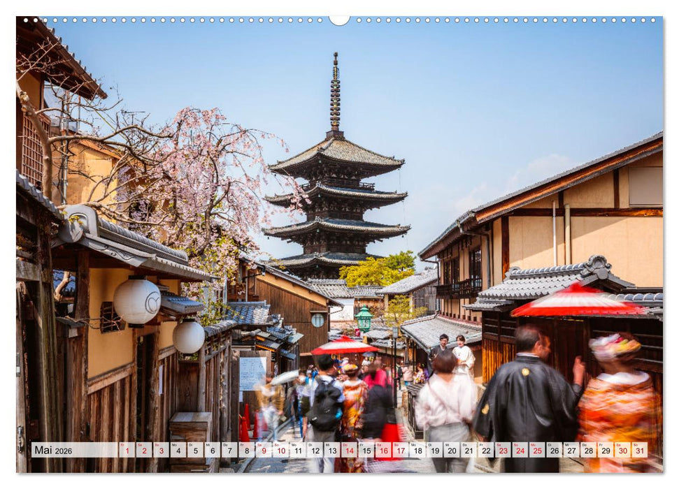 Japan - Traditionen und Modernität (CALVENDO Wandkalender 2026)