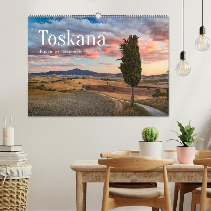 Toskana - Emotionen aus dem Bel Paese (CALVENDO Wandkalender 2026)
