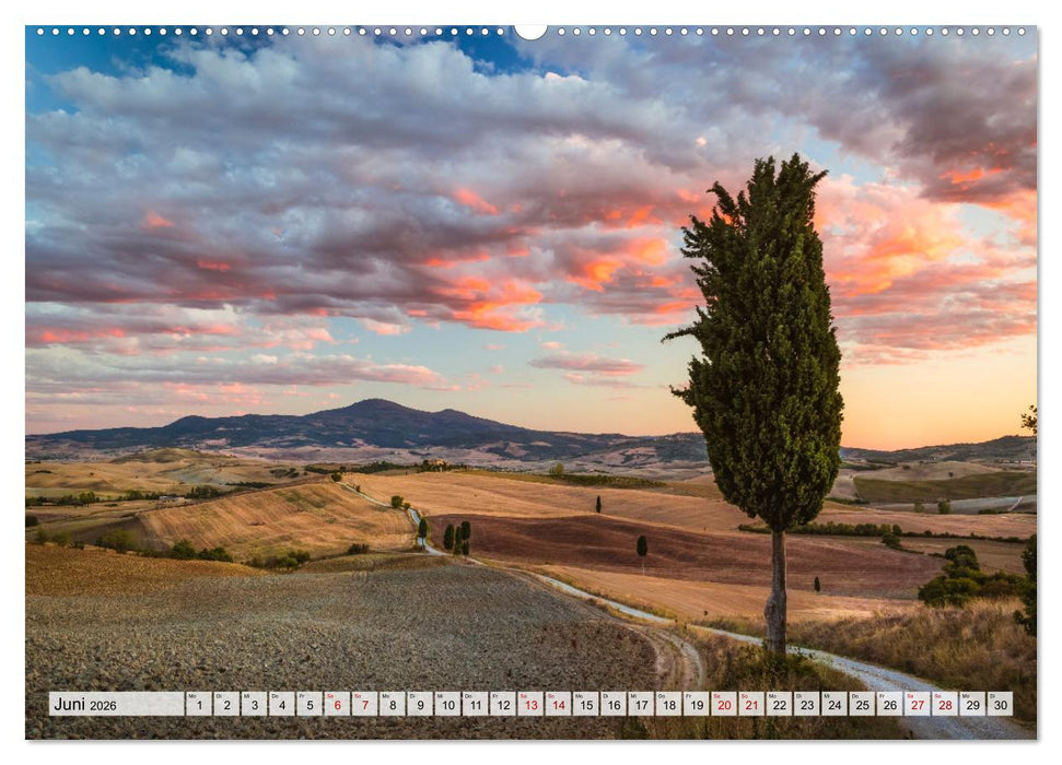 Toskana - Emotionen aus dem Bel Paese (CALVENDO Wandkalender 2026)