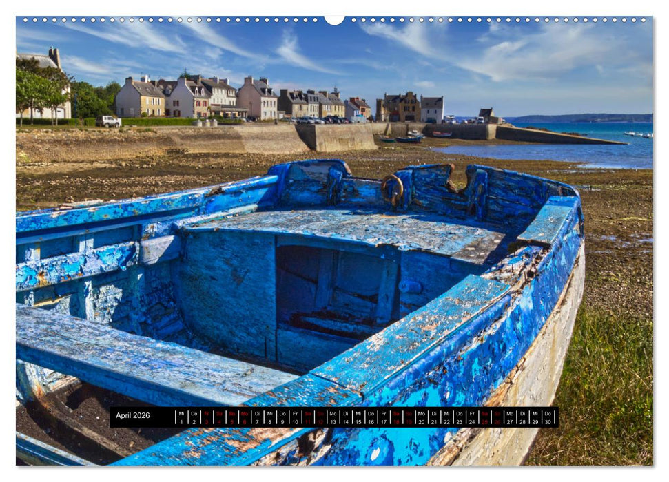Schiffsfriedhöfe in der Bretagne (CALVENDO Wandkalender 2026)