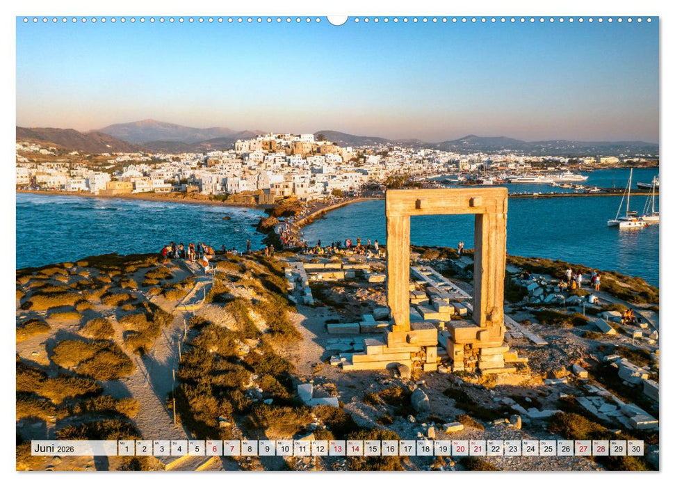 Griechische Inseln - Ein Jahr im Mittelmeer (CALVENDO Wandkalender 2026)