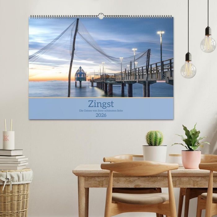 Zingst - die Ostsee von ihrer schönsten Seite (CALVENDO Wandkalender 2026)