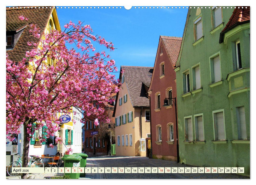 Roth - Allersberg - Rothsee - Die Ferienregion in Mittelfranken (CALVENDO Wandkalender 2026)