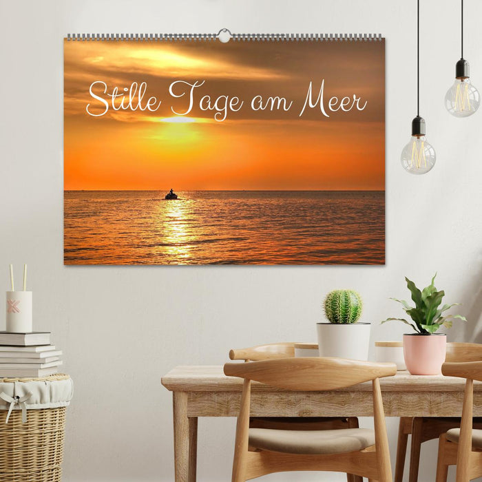 Stille Tage am Meer (CALVENDO Wandkalender 2026)