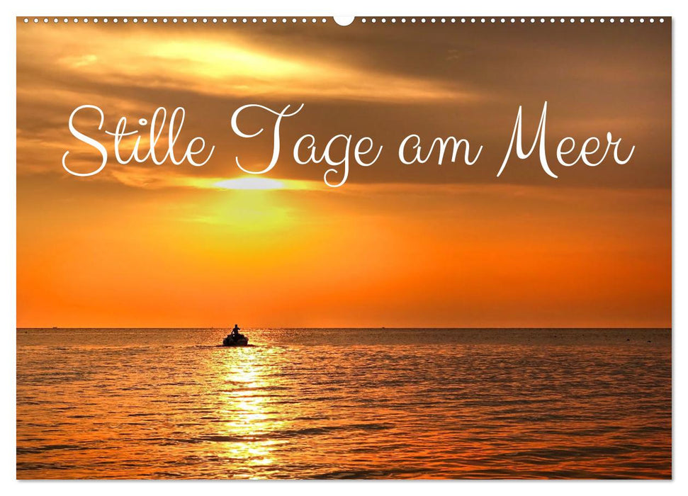 Stille Tage am Meer (CALVENDO Wandkalender 2026)