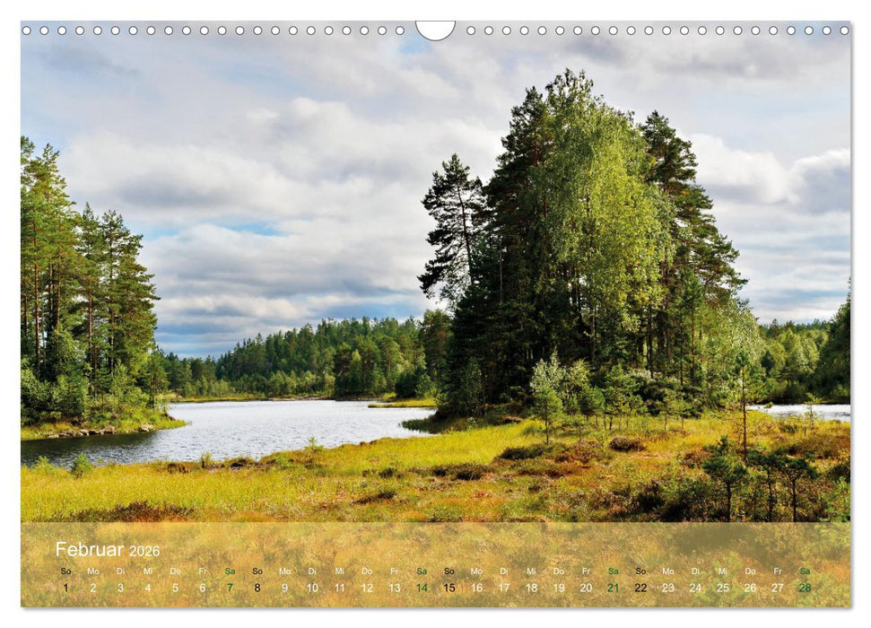 Traumhaftes Värmland (CALVENDO Wandkalender 2026)