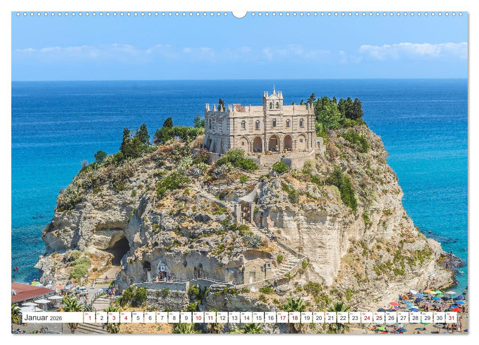 Kalabrien - Juwel an der Stiefelspitze Italiens (CALVENDO Wandkalender 2026)