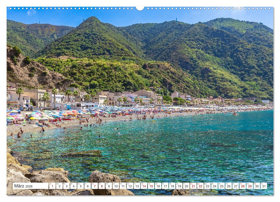 Kalabrien - Juwel an der Stiefelspitze Italiens (CALVENDO Wandkalender 2026)