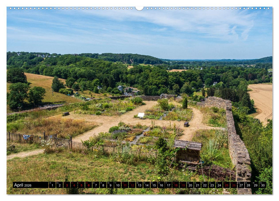 Blankenberg Burg und Stadt (CALVENDO Wandkalender 2026)