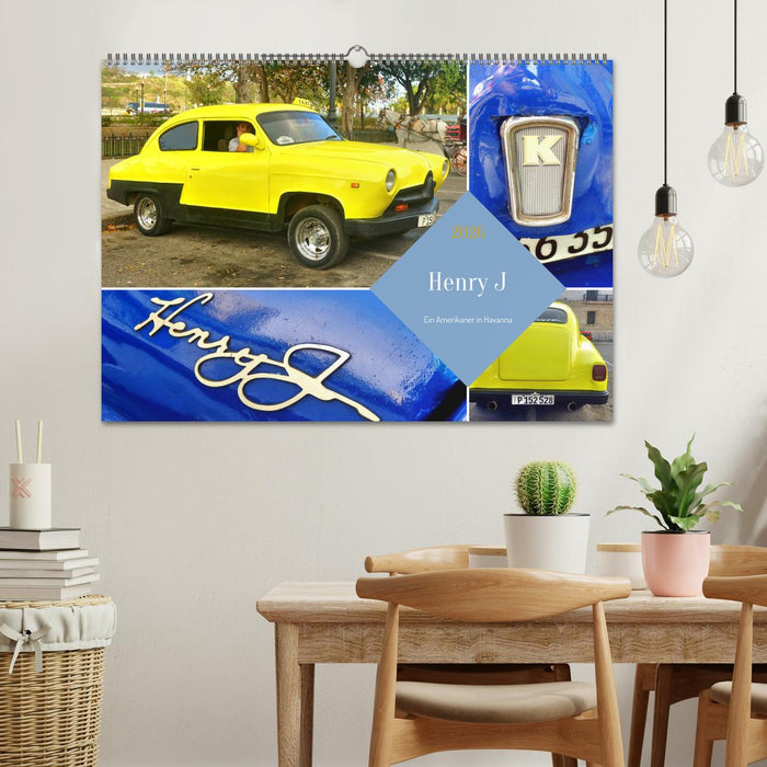 Henry J - Ein Amerikaner in Havanna (CALVENDO Wandkalender 2026)
