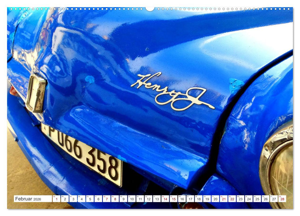 Henry J - Ein Amerikaner in Havanna (CALVENDO Wandkalender 2026)