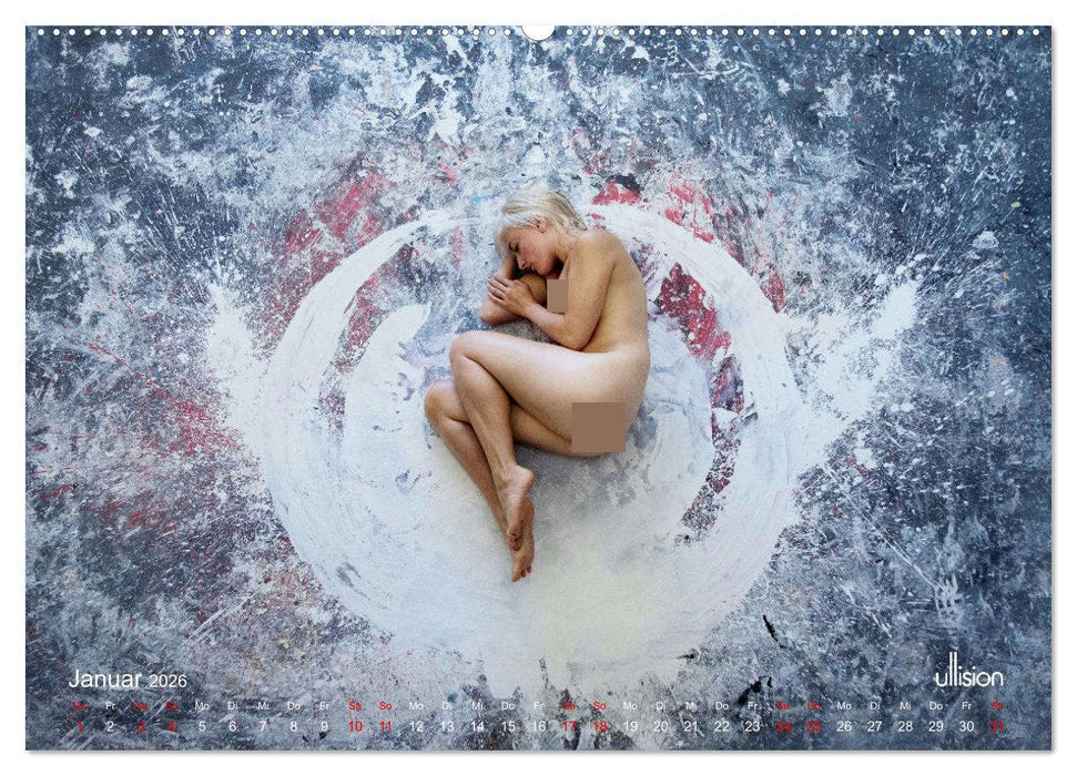 Farbspiele - unberührt (CALVENDO Wandkalender 2026)