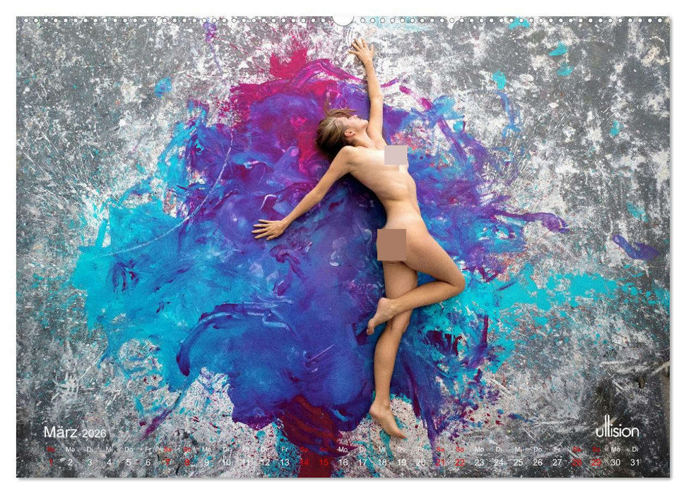 Farbspiele - unberührt (CALVENDO Wandkalender 2026)