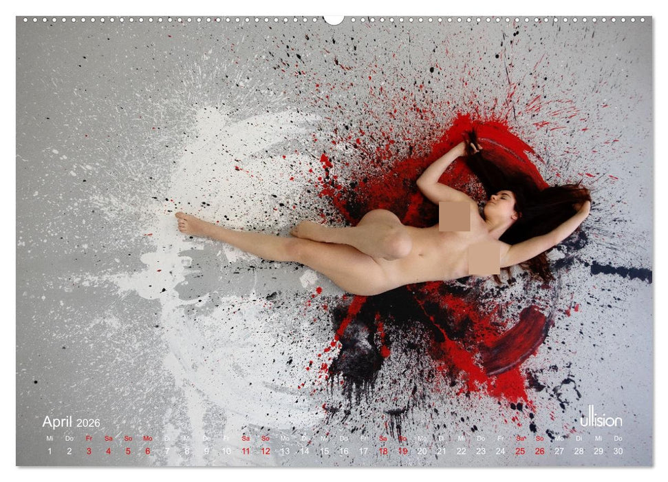 Farbspiele - unberührt (CALVENDO Wandkalender 2026)