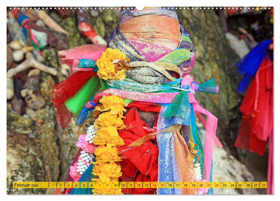 Farbenfrohes Thailand (CALVENDO Wandkalender 2026)