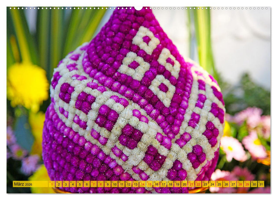 Farbenfrohes Thailand (CALVENDO Wandkalender 2026)
