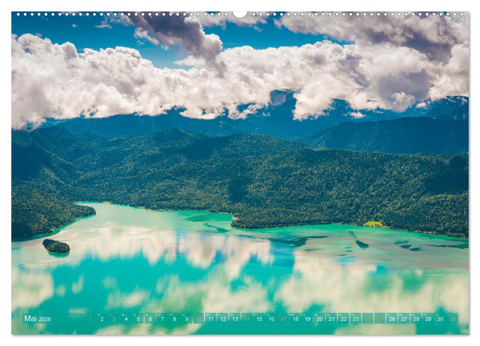 Bilder zum Träumen - Liebe Grüße vom Walchensee (CALVENDO Wandkalender 2026)