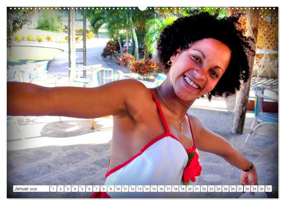 Glücks-Momente - Begegnungen in Kuba (CALVENDO Wandkalender 2026)