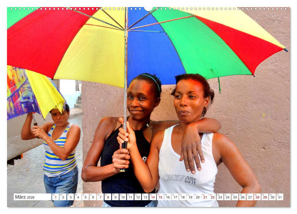 Glücks-Momente - Begegnungen in Kuba (CALVENDO Wandkalender 2026)