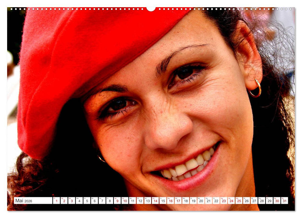 Glücks-Momente - Begegnungen in Kuba (CALVENDO Wandkalender 2026)