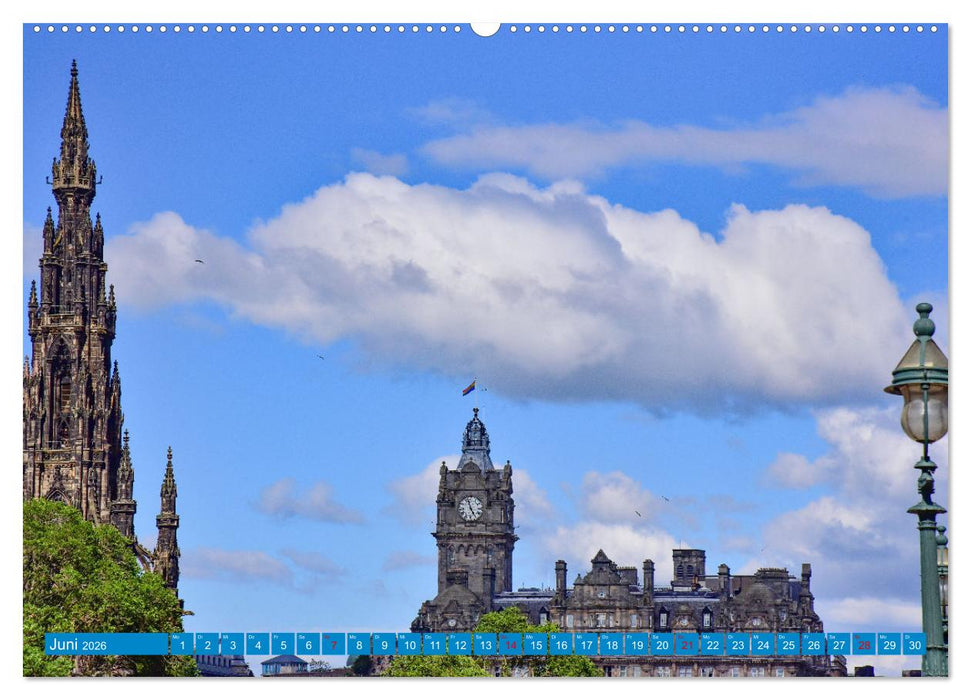 Postkartenmotive aus Edinburgh (CALVENDO Premium Wandkalender 2026)